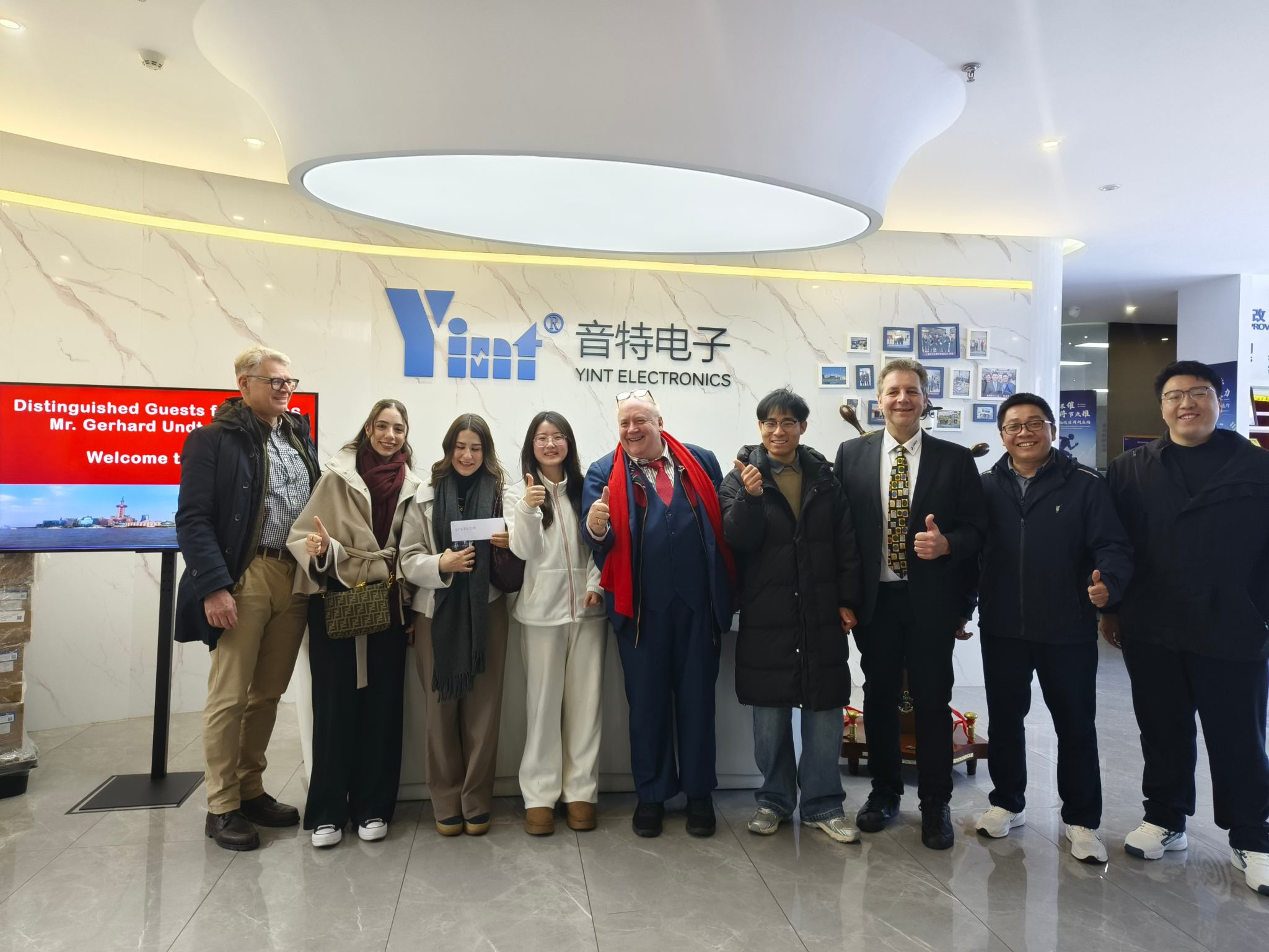 新年启新程 | 德国 GBDS 高管莅临qm球盟会网站电子 共商马年战略合作